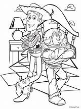 Disney Animation Coloring Pages  Toy Story Cartoon Characters sketch template