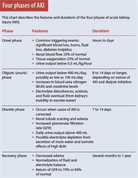 Acute kidney injury: Causes, phases, and early detection