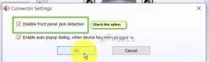 Disable front panel jack detection - lotterypna