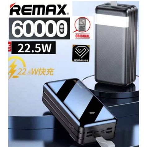 REMAX 60000mAh 4 USB 22.5W Fast Charging Power Bank