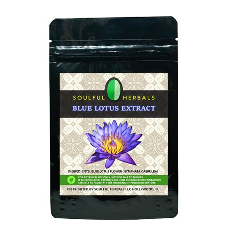 Blue Lotus Flower Extract 100X - Soulful Herbals