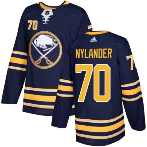 Alexander Nylander Men's Adidas Buffalo Sabres Authentic Navy Jersey