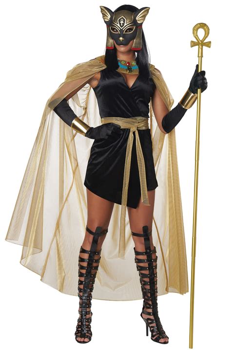 Feline Goddess Bastet Adult Costume - PureCostumes.com