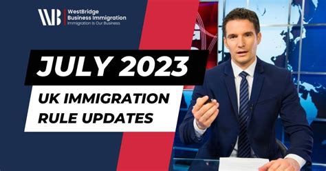 July 2023 UK Immigration Rule Updates | WBBI