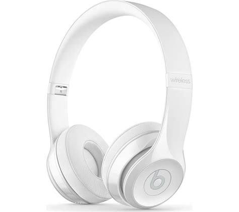 Buy BEATS Solo 3 Wireless Bluetooth Headphones - White | Free Delivery ...