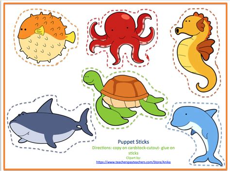 Sea Animal Printables - Printable Word Searches