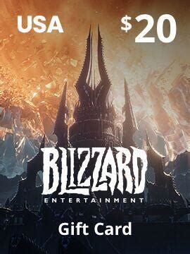 Buy Blizzard Gift Card 20 USD United States Battle.net CD Key | K4G.com