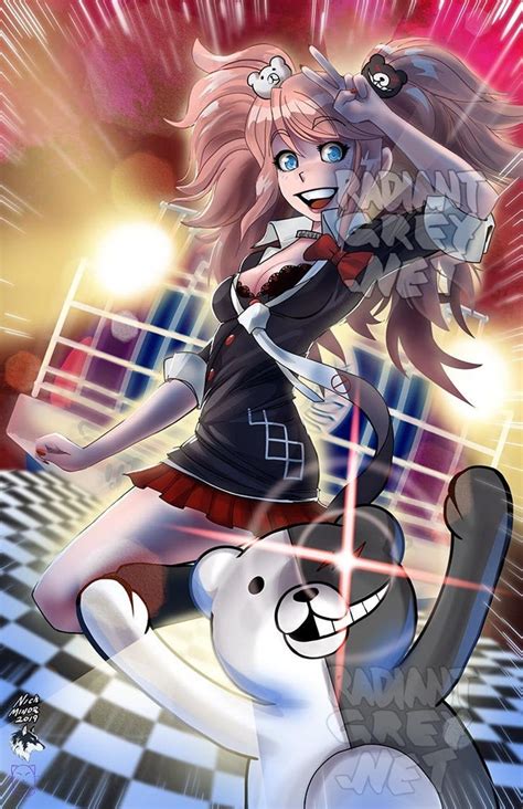 Junko Danganronpa Poster Print Wall Art Decor Fanart Anime - Etsy