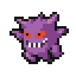 Gengar Sprite edit | Pokémon Amino