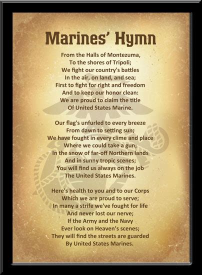 The Marines Hymn