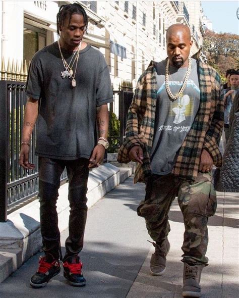 Travis Scott x Kanye West | Kanye west style, Kanye west outfits, Kanye ...