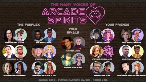 The Many Voices of Arcade Spirits! - Arcade Spirits by Fiction Factory Games