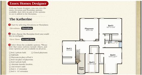 The Katherine. Second Floor. Click the link below to see the different floor plan options you ...