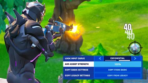 How to turn on Aim Assist in Fortnite Chapter 5 - get help aiming in on controller - VideoGamer