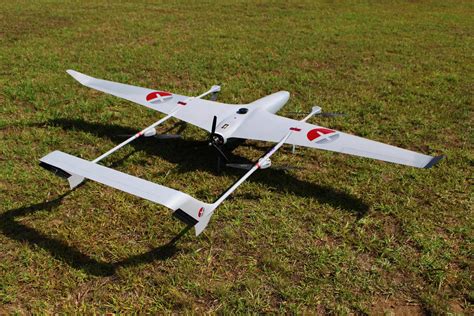 Hybrid VTOL fixed-wing drone flies for 2+ hours