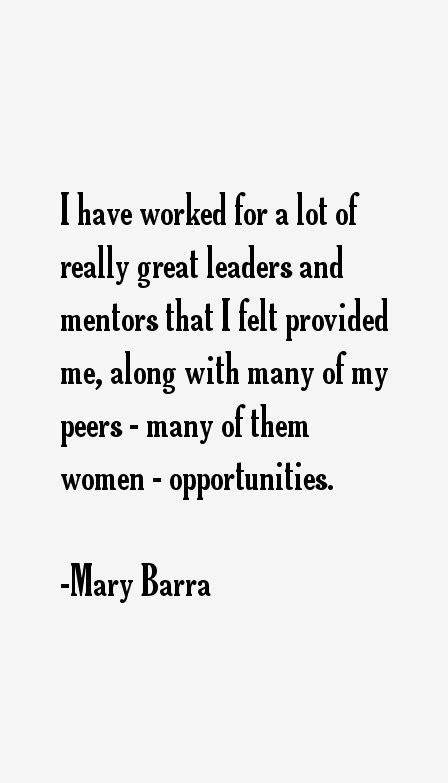 Mary Barra Quotes & Sayings