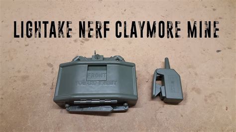 LighTake Nerf Claymore Mine Review - YouTube