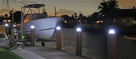 Led Dock Piling Lights | Shelly Lighting