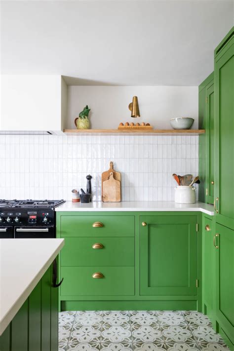 Contemporary Shaker Kitchen in Green - Modern - Kitchen - Other - by Frome Interiors | Houzz