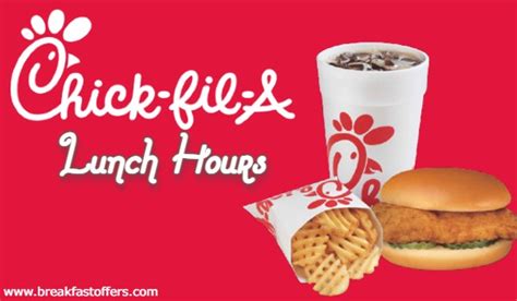 Chick-fil-A Lunch Hours | What time does Chick-fil-A Serve lunch ...