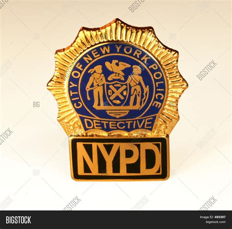 Nypd Badge Image & Photo | Bigstock