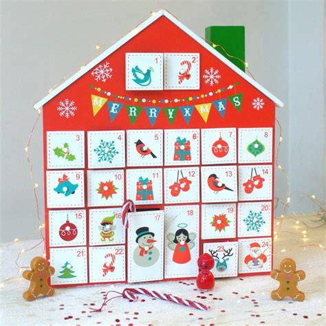 Pin on Wooden Advent Calendar With Drawers