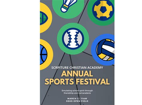 Sports Festival (Poster) by Melvin Penera on Dribbble