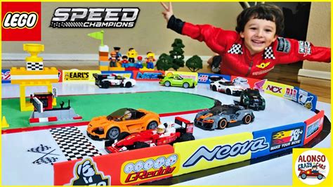 Lego Speed Champions Race Cars - YouTube