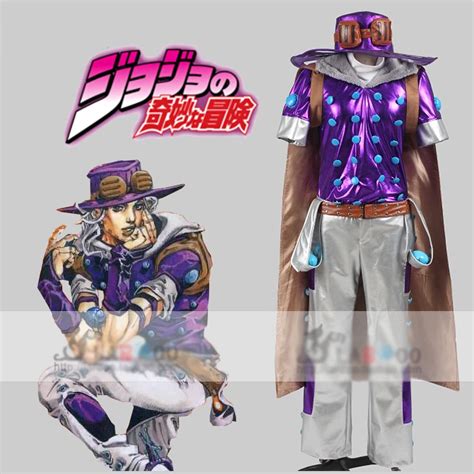 JoJos Bizarre Adventure Steel Ball Run Gyro Zeppeli Cosplay Shoes Jjba Steel Ball Run Cosplay ...