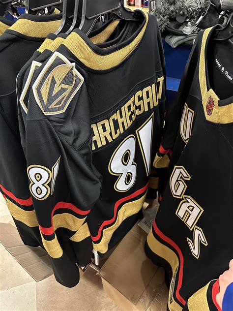 Spotted at local Lids Locker Room in Vegas : r/hockeyjerseys