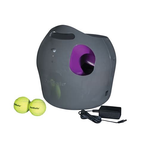 PetSafe Automatic Tennis Ball Launcher – Interactive Dog Ball Thrower – Adjustable Range ...