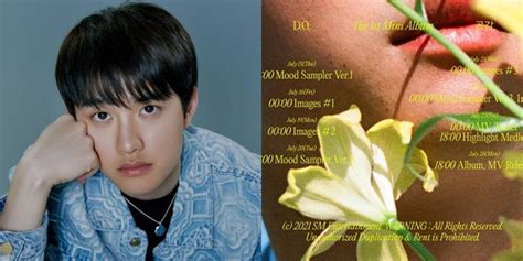 D.O. EXO Releases Schedule Poster for Solo Debut Album 'Empathy': Teaser Photos to Video Medley