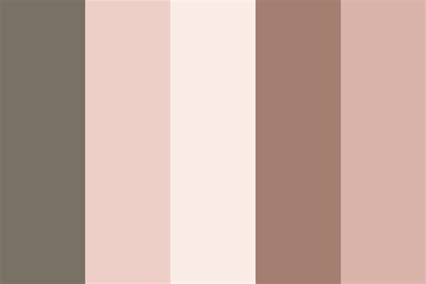 Brown Aesthetic Color Palette