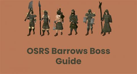 Ultimate Barrows OSRS Boss Guide - Old School Runescape Guides