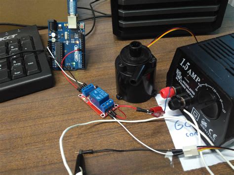 Arduino water pump with relay not working - Electrical Engineering ...