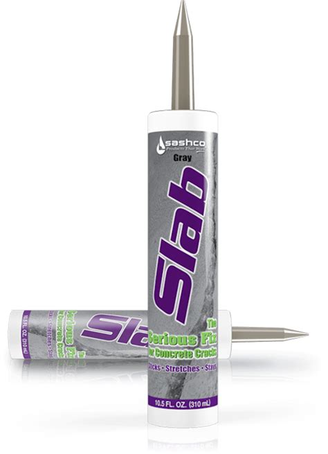 Slab® by Sashco - Concrete Crack Repair Caulk