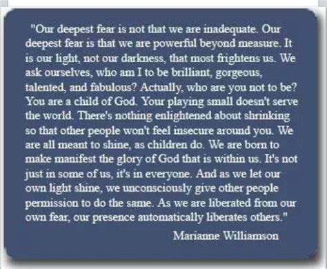 Marianne Williamson Quotes. QuotesGram