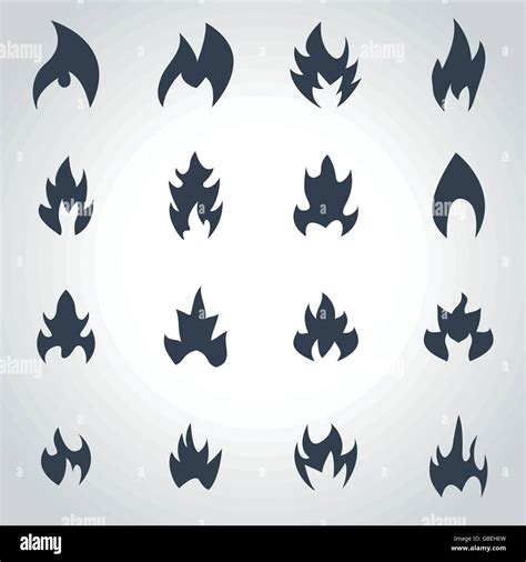 Vector black file icon set Stock Vector Image & Art - Alamy