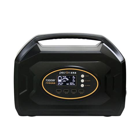 Pecron Solar Power Generator, Pecron 1500W Solar Power Generator, Pecron S1500 Portable Power ...