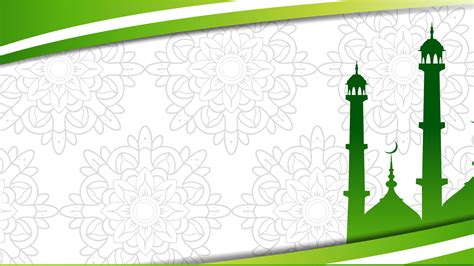 Background Banner Islami Hd : الخلفية الإسلامية بأسلوب مسطح, شقة نمط ...