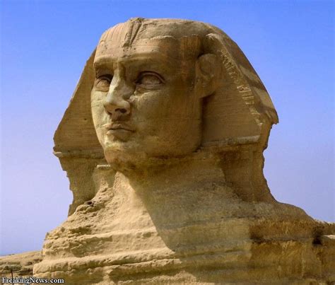 The Great Sphinx of Giza is the largest stone statue in the world and it is for sure the most ...