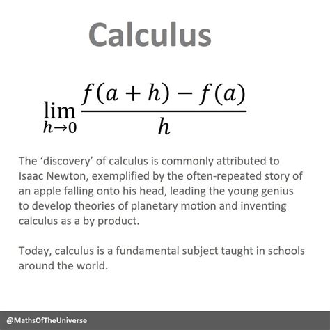 10 mathematics formulas that changed the world | Calculus, Mathematics ...