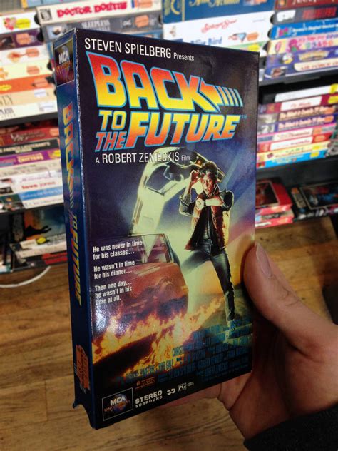 Back to the Future VHS Tape by GreenMachine987 on DeviantArt