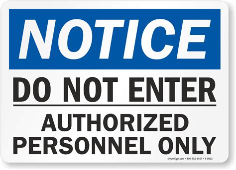 Do Not Enter Signs | Do Not Enter Safety Signs