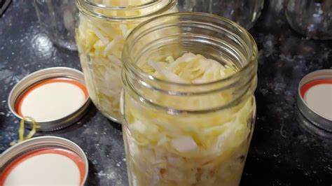 Canning Sauerkraut - YouTube