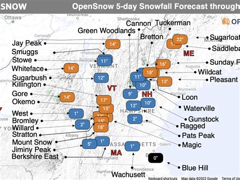 Waiting on a storm... | New England Daily Snow Forecast | OpenSnow