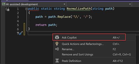 About GitHub Copilot Chat in Visual Studio - Visual Studio (Windows) | Microsoft Learn