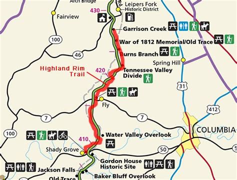 Highland Rim Trail - Natchez Trace National Scenic Trail ...