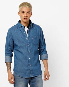 Introducir 63+ imagen levi's mens denim shirts long sleeve - Abzlocal.mx