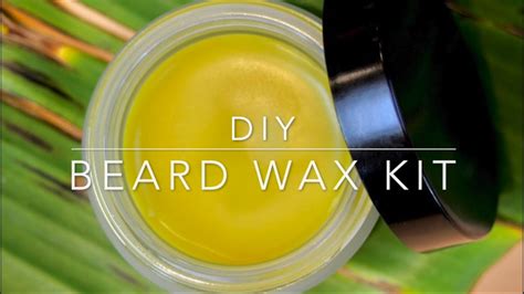 DIY Beard wax kit - YouTube